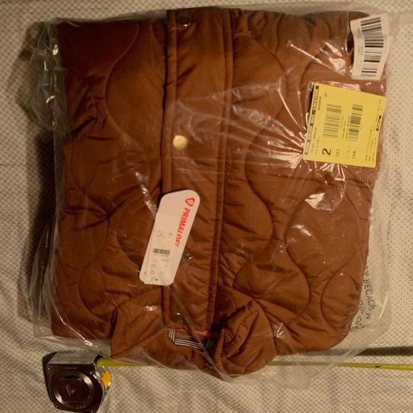 J.Crew New Quilted Cocoon Puffer Coat Sz Large - Picture 3 of 10